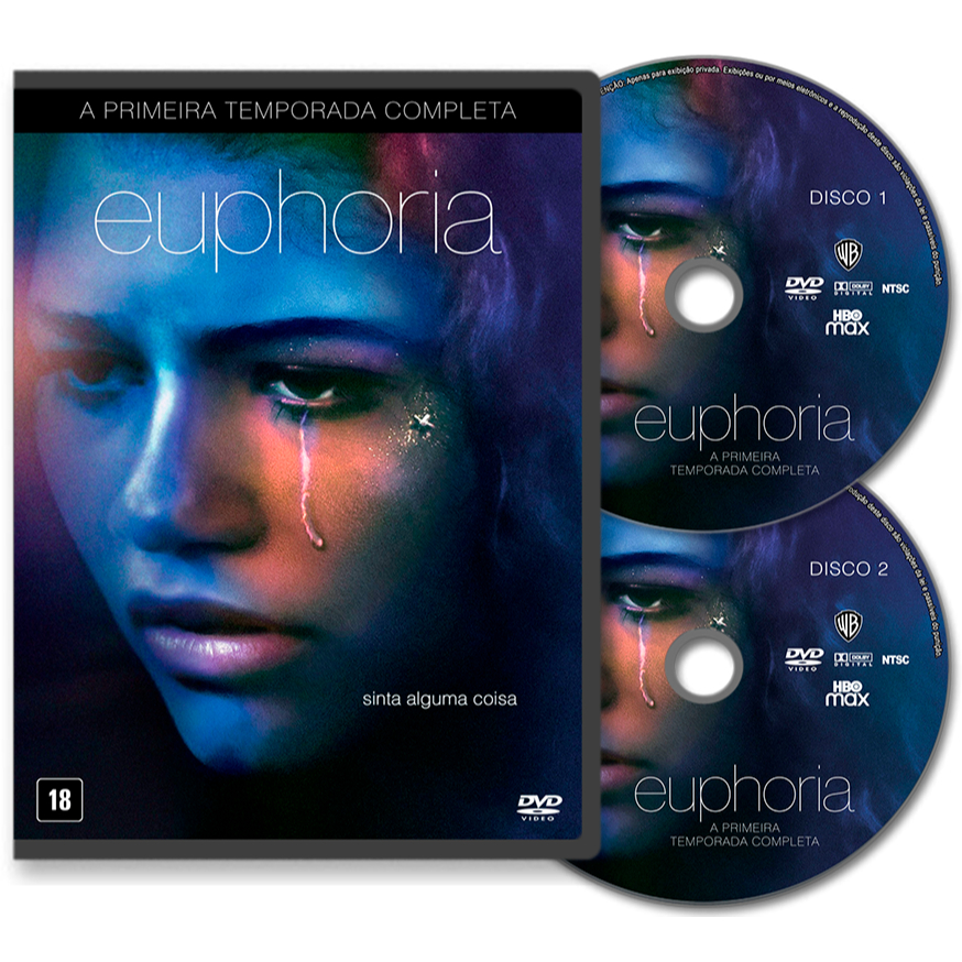 DVD - Euphoria 1º Temporada Completa (2019) (Dual Áudio) (DVD Duplo) (2x DVD)