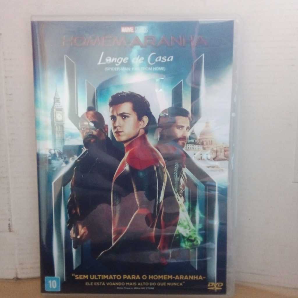 DVD Homem-Aranha Longe de Casa 2019 Dublado / Dual Áudio HD1080p