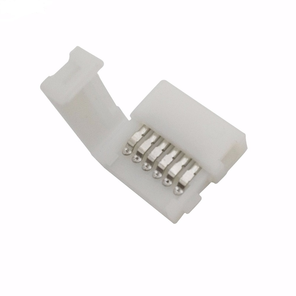 Conector Emenda Rápida Para Fita De Led 6 Vias 12mm Rgbww