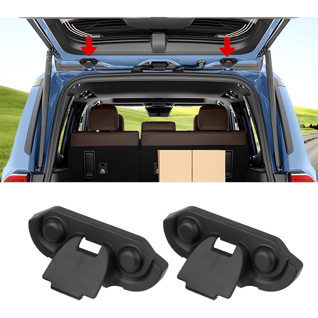 Capa para Dobradiças da Tampa Traseira Karltys, Pacote com 2 Peças, Compatível com Toyota Land Cruiser 250 2024 2025 202