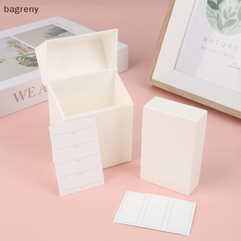 [bagreny] 1Pc Flip Lid Design Armazenamento Caso Ampla Aplicação Boxpact Gaveta Classificação Caixa De BR