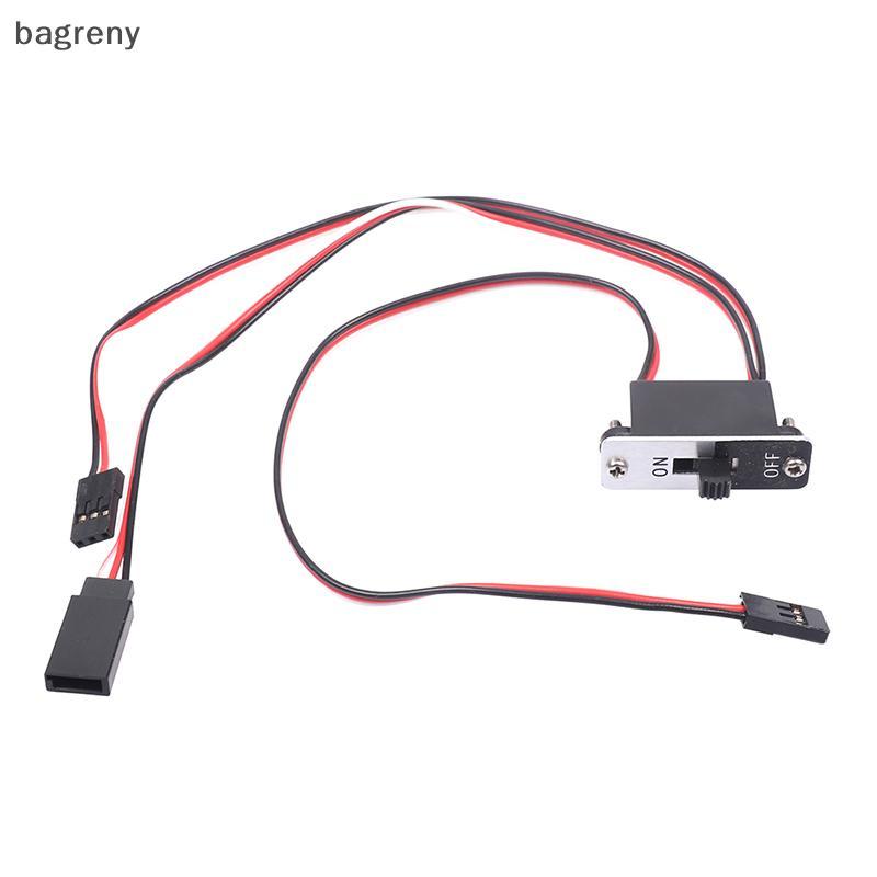[bagreny] 1Pc RC Switch On-Off Com Plugue Macho Sobressalente Para Serviço Pesado Conector FUTABA BR