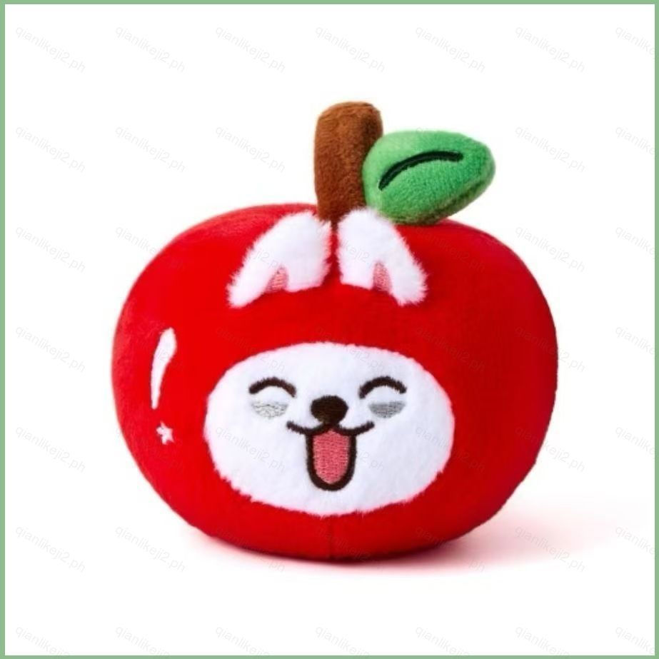 QL2 TXT Soobin Yeonjun Hey Appul Apple Stress Ball Plushie Bonito Pelúcia Algodão Boneca Bolsa Charme