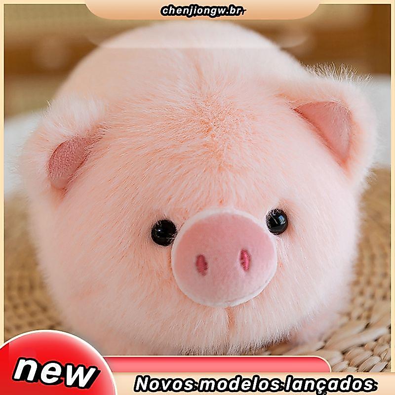 Influenciador Apple porco boneca porco brinquedo de pelúcia bonito crianças boneca Super bonito Ragdoll presente anivers