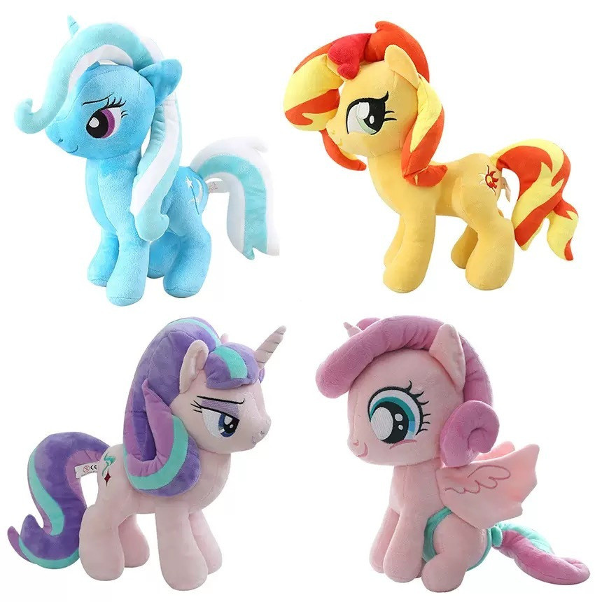 Anime De Pelúcia Meu Pequeno Pônei Brinquedos Unicórnio Boneca Apple Lírio Ziyue Sui Longo Yunbao Querida Belle Infantis