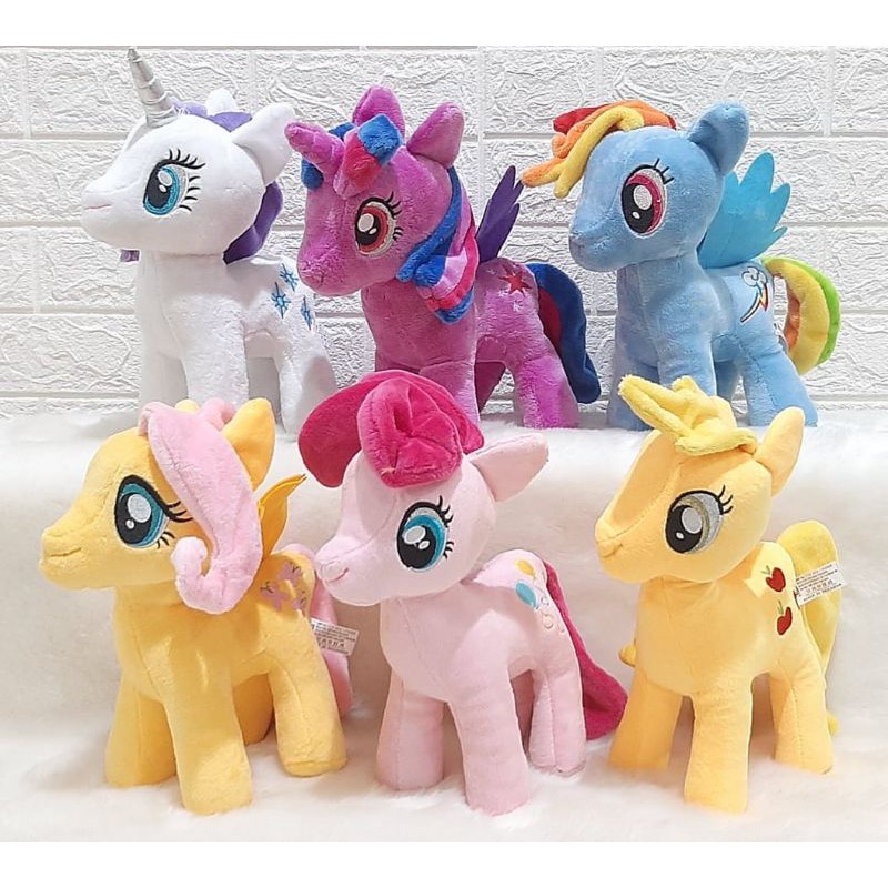 Boneca My Little Pinkie Torta Rainbow dash Twilight Brilho Apple jack Rarity Fluttershy ML XL