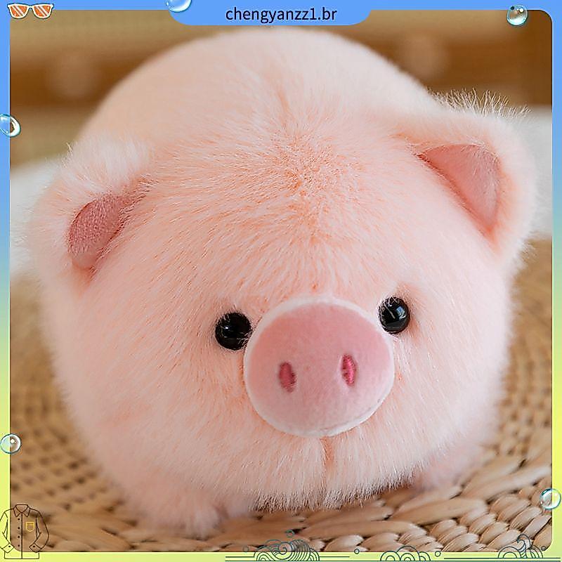 Influenciador Apple porco boneca porco brinquedo de pelúcia bonito crianças boneca Super bonito Ragdoll presente anivers