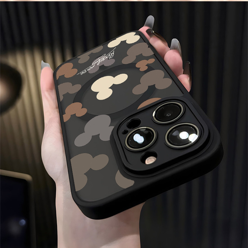 Capinha capa Magsafe Magnéticaproteção da câmera à prova de choque Ini dia Spider-Man para IPHONE 11 12 13 14 15 Pro Max