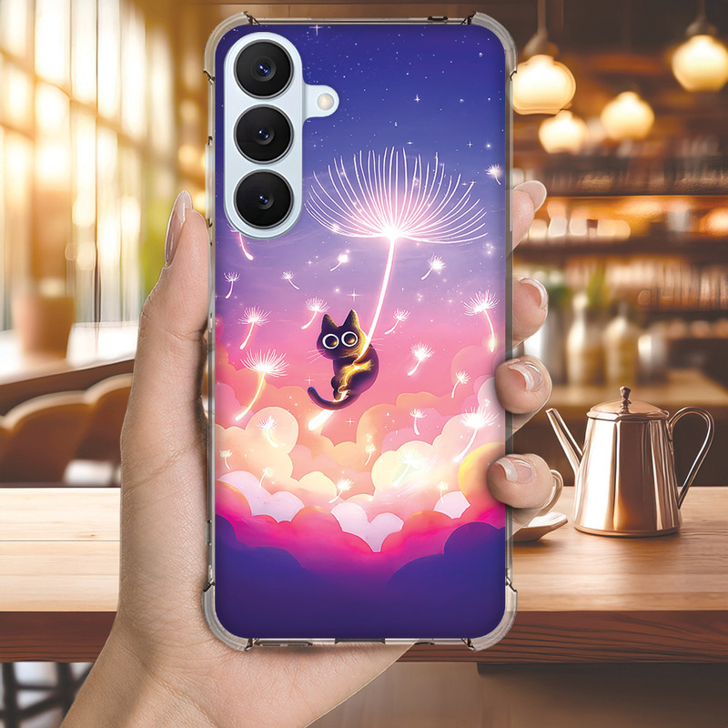 Capa Capinha GALAXY S20 ULTRA FE S10 PLUS S10E S9 S8 A73 A72 Anti-impacto Personalizada petz gato GATINHO (4161)