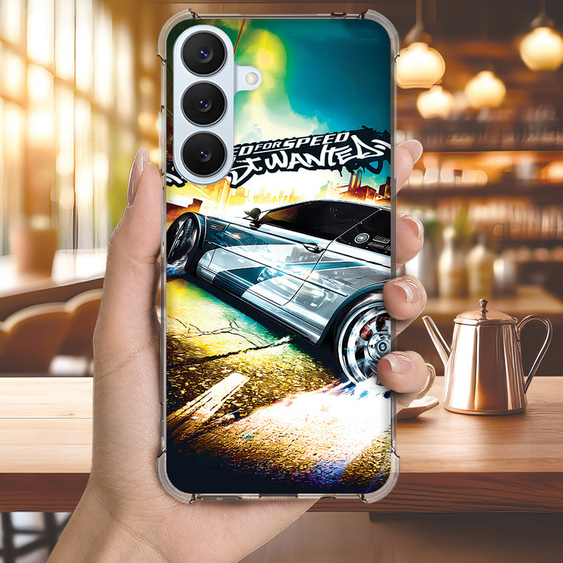 Capa Capinha GALAXY S20 ULTRA FE S10 PLUS S10E S9 S8 A73 A72 Anti-impacto Personalizada gamer MOST WANTED (4083)