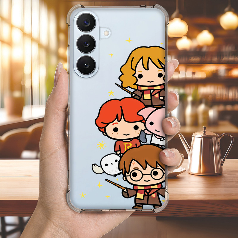 Capa Capinha GALAXY NOTE 20 10 S24 S23 S22 S21 S20 S10 S10E Anti-impacto Personalizada geek POTTER HARRY (3441)