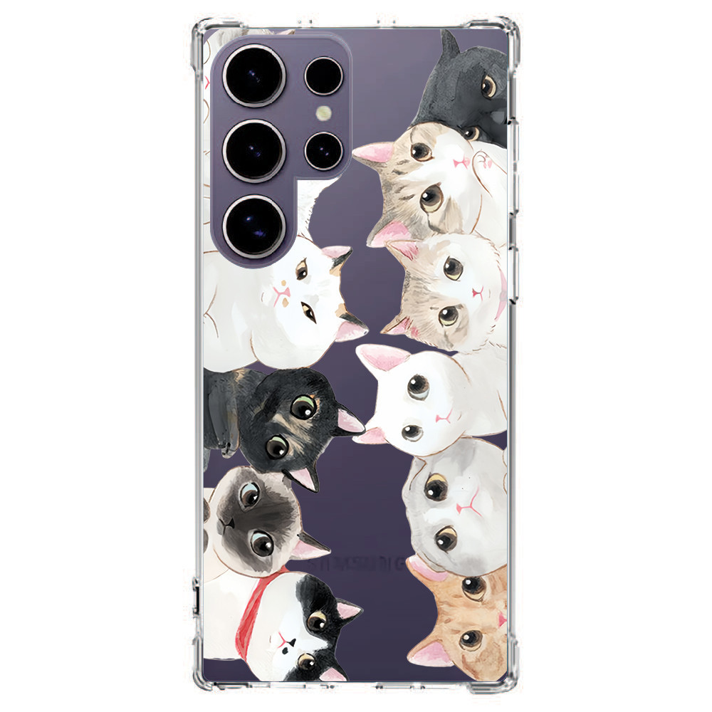 Capa Capinha (1531) GATINHOS para SAMSUNG GALAXY NOTE 20 ULTRA,NOTE 20+,NOTE 20,S23 ULTRA,S23+,S23 FE,S23,S22 ULTRA,S22+,S22,S21 ULTRA,S21+,S21 FE,S21,S20 ULTRA,S20+,S20 FE,S20,S10+,S10E,S10 LITE,S10,S9+,S9,A73,A72,A71,A70S,A70