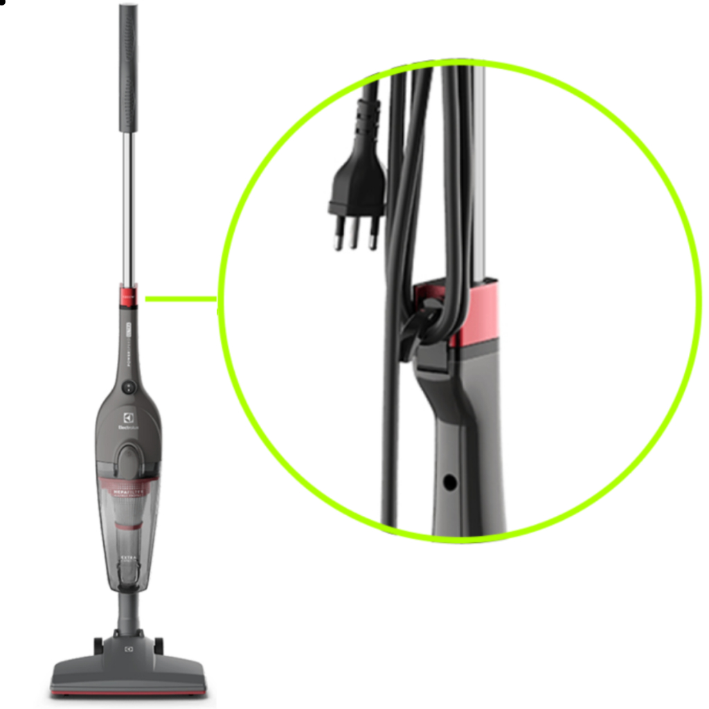 Suporte Inferior preto Cabo Elétrico Do Aspirador de pó Electrolux Stk12 Stk13 Stk14 Stk15