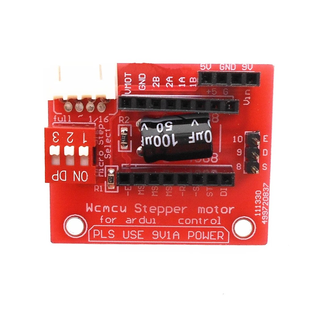 Kit 5Un Módulo Placa Teste Driver Motor Passo A4988 DRV8825 NFe