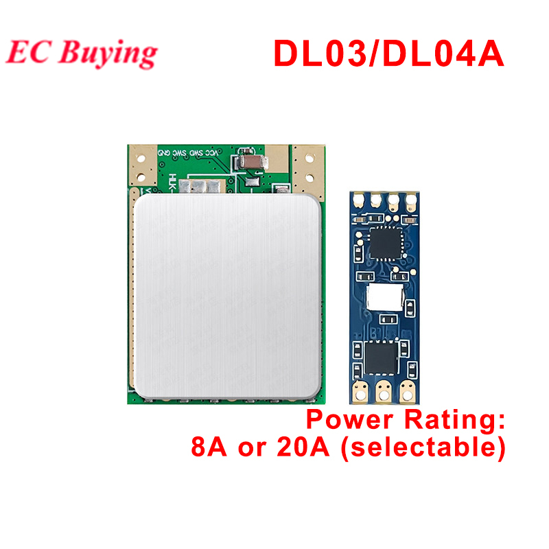 DL03/DL04A Módulo Controlador De Velocidade Do Motor ESC Sem Escova Placa De Driver Servo 8A/20A