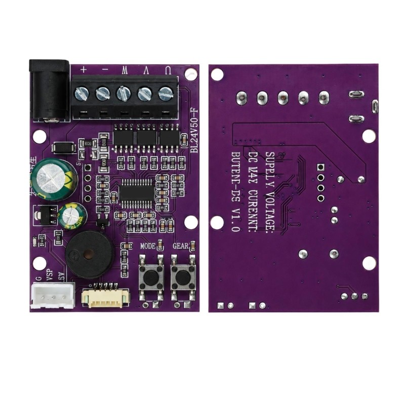 Placa De Driver De Motor De Ventilador Estone 12-24V Com Módulo De Ajuste De Potenciômetro
