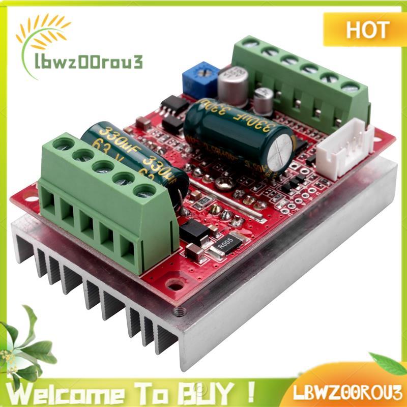 Controlador De Motor Sem Escova DC 6-60V 400W BLDC Trifásico PWM Hall Placa De Driver De Controle 12V 48V