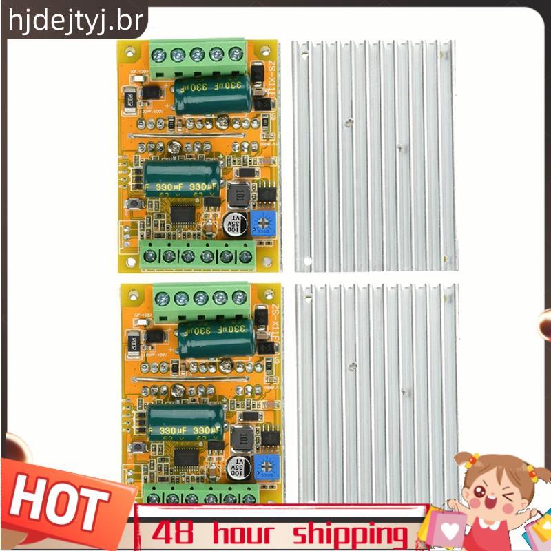Controlador PWM De Motor Sem Escova DC , 2 Peças , 5-50V 300W BLDC , Trifásico , Hall , Placa De Driver De Controle