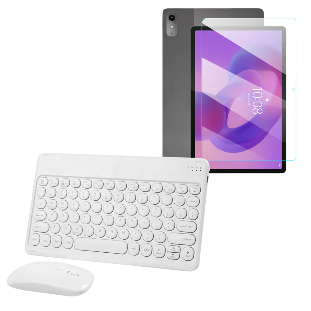 Kit completo  p/ Tablet Lenovo Idea Tab 11 teclado e mouse + Película