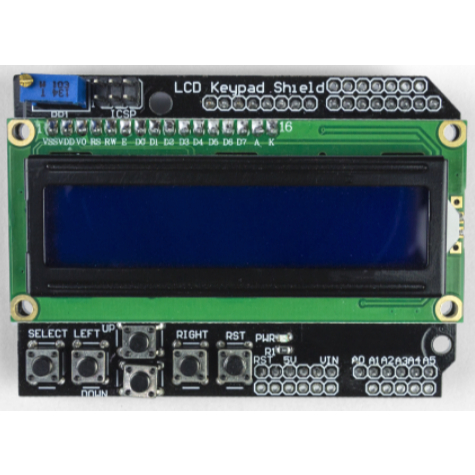 DISPLAY ARDUINO SHIELD LCD 16X2 COM TECLADO