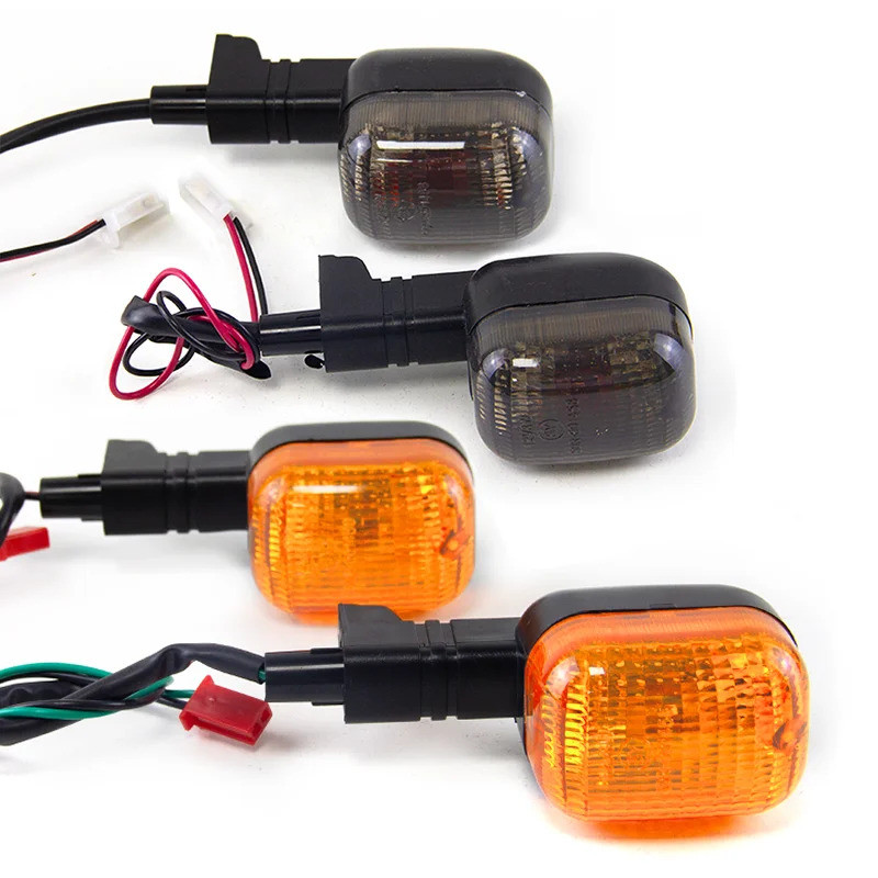 Motorcycle Turn Signal Lights Universal Blinker Indicator Flasher Lamp For Yamaha ZUMA 50 50F 50FX 125 YW50 FXW BWS50 10