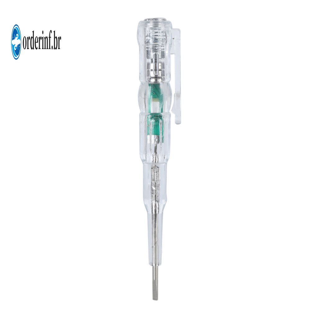 Wire Breakpoint Indicator Voltage Test Pen Tester with Self-test Button Dual Led Lights Finder Screwdriver Tip – Safe