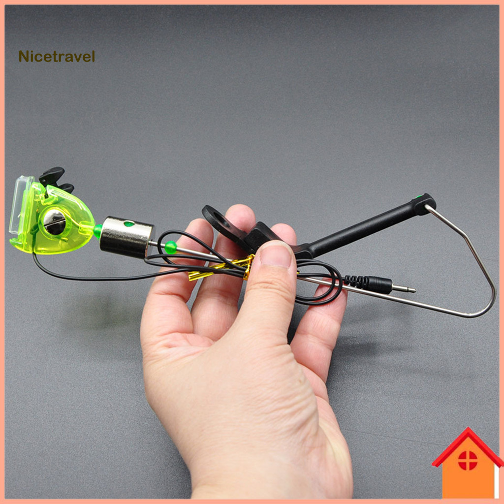 Carp Fishing Alarm Swinger Led Illuminated Bite Indicator with Light Universal 2.5mm Plug Fish for Night