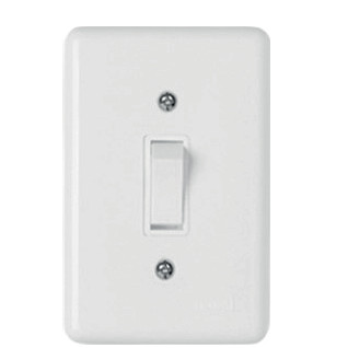 CONJUNTO INTERRUPTOR PARALELO 6A/250V 4x2 BRANCO