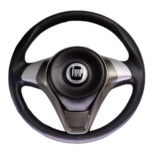 Volante Palio Sport Grafite Emblema Logo Preto Uno Elba Premio  1984 1985 1986 1987 1988 1989 1990