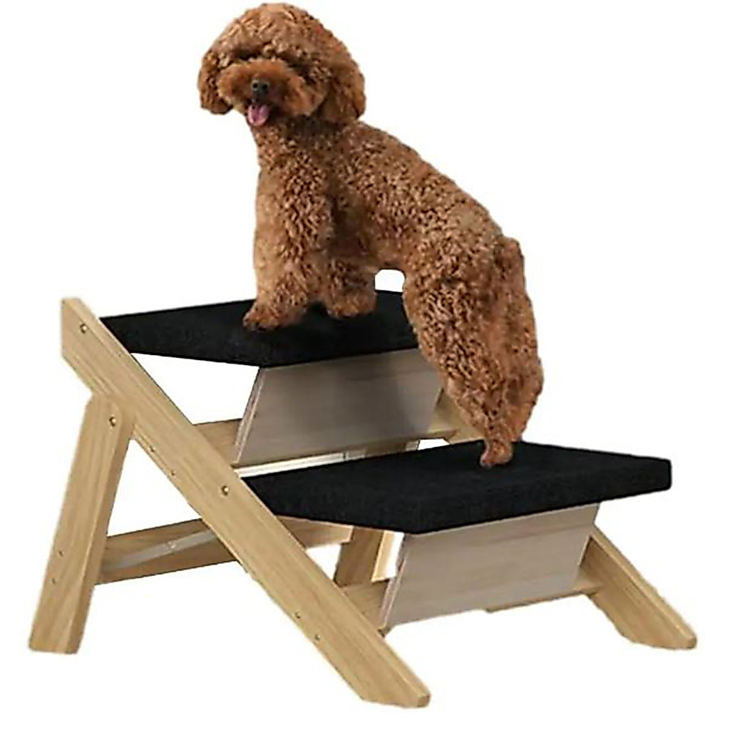 Escada Rampa Pet 2 Degraus Antiderrapante Raças Pequenas 30cm
