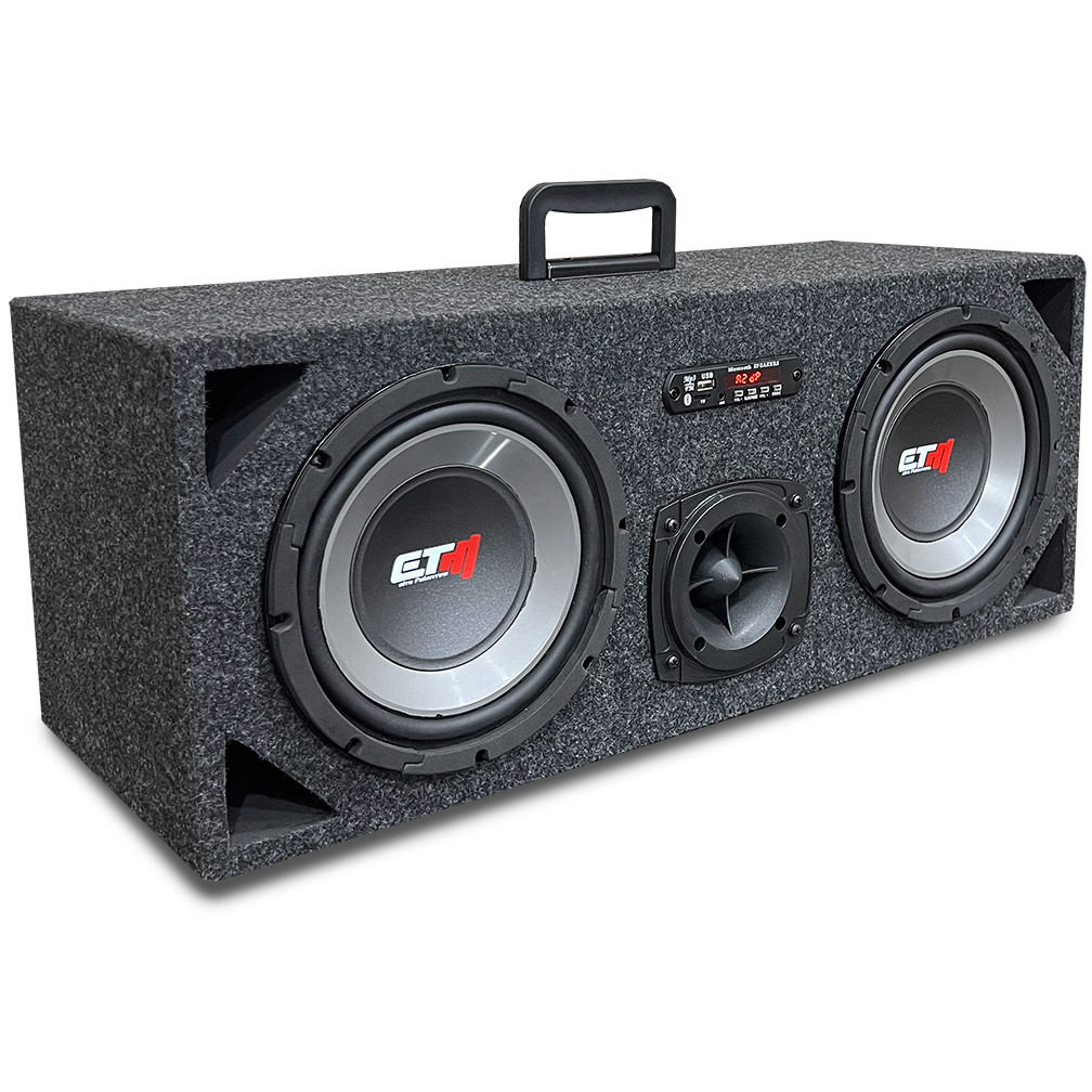 Caixa Bob Residencial 8 Pol Ativa 400w Bt/usb/sd/aux/fm