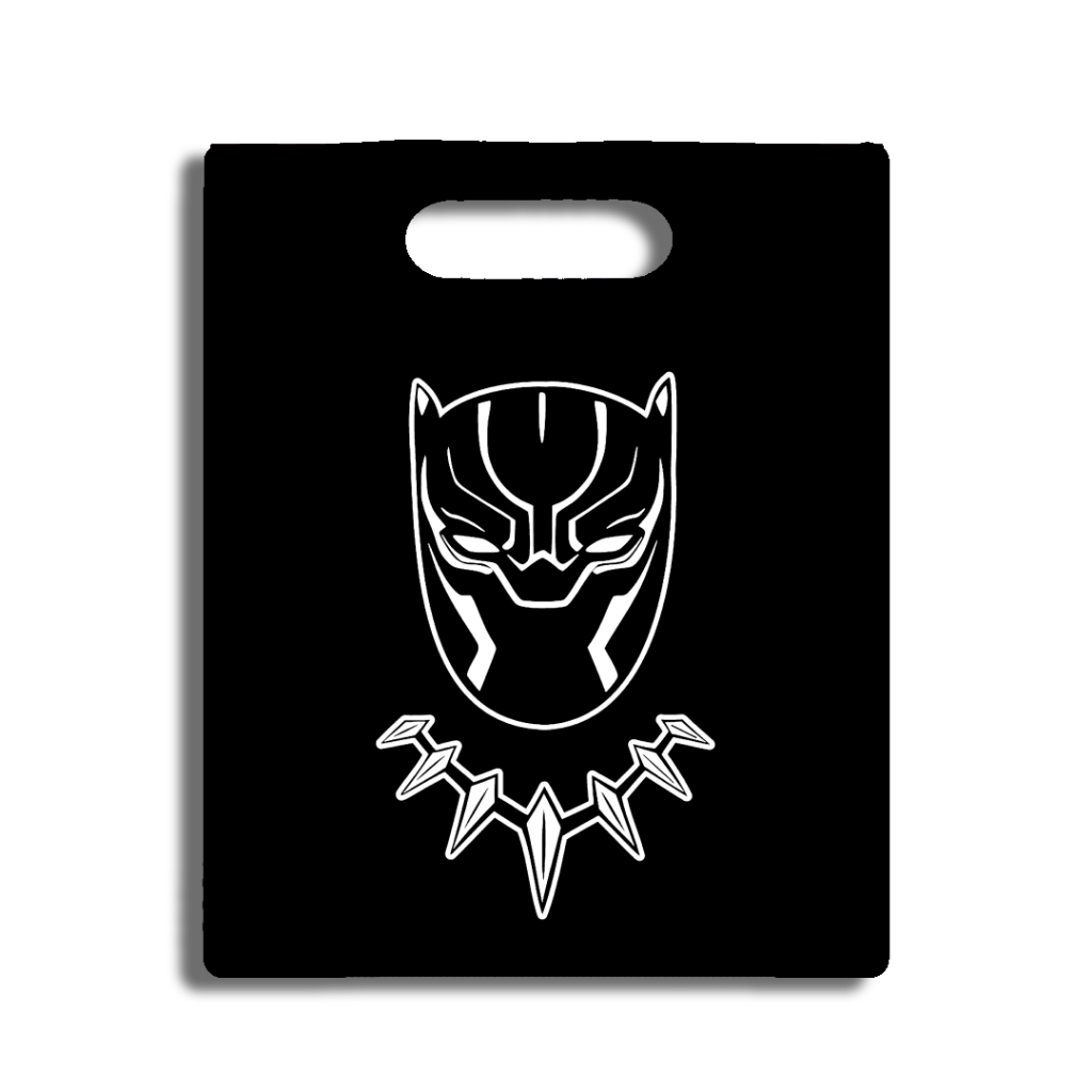 Sacolas Plásticas 16x20 Personalizada do PANTERA NEGRA Festa Infantil Lembrancinha