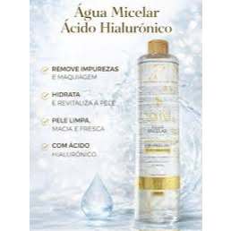 Água Micelar Controle de Oleosidade Soham Cosméticos 310ml com Ácido Hialurônico
