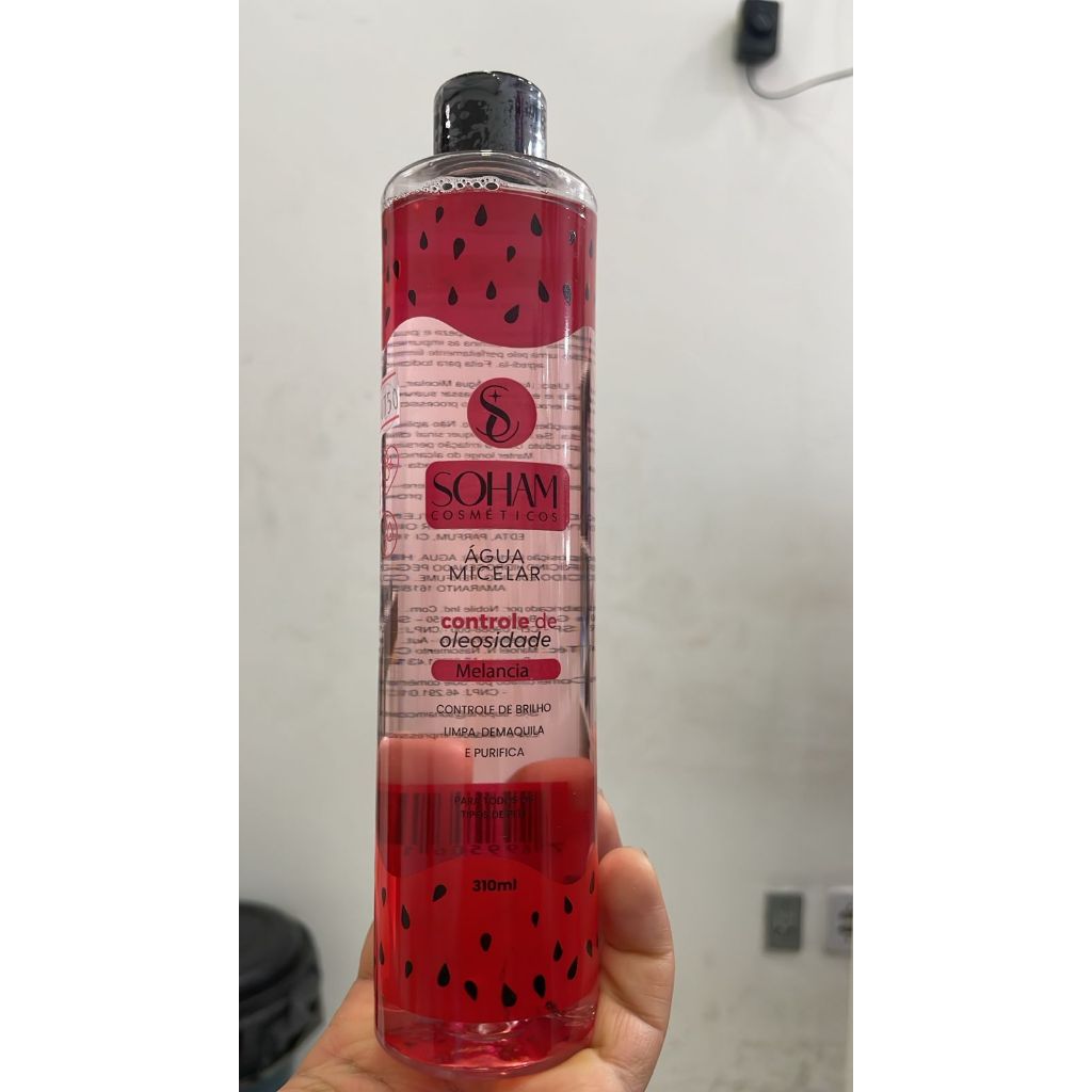 AGUA MICELAR - SOHAM COSMETICOS