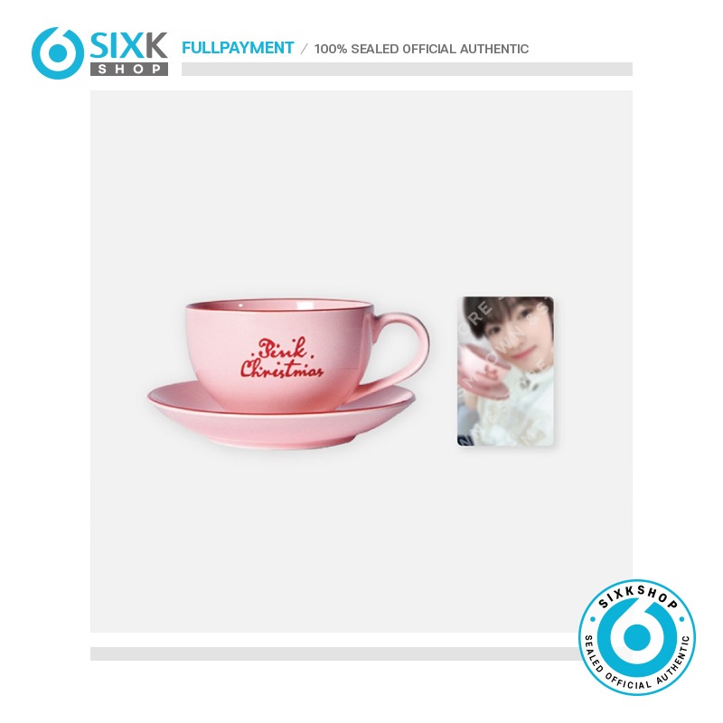 (NCT WISH) 2024 PINK CHRISTMAS CUP & SAUCER SET