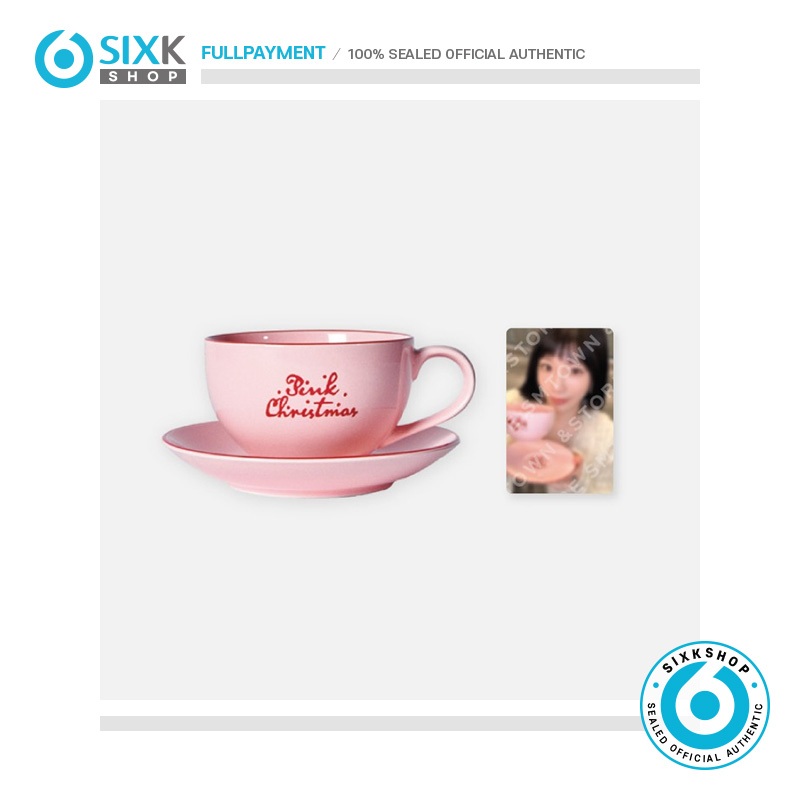 (GIRLS' GENERATION) 2024 PINK CHRISTMAS CUP & SAUCER SET