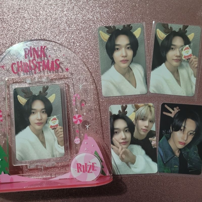 kpop oficial - RIIZE - PINK CHRISTMAS - set WONBIN