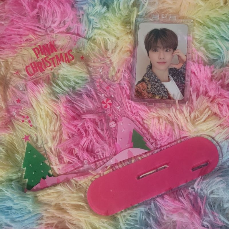 NCT Dream Jaemin - Pink Christmas 2023 - acrylic stand