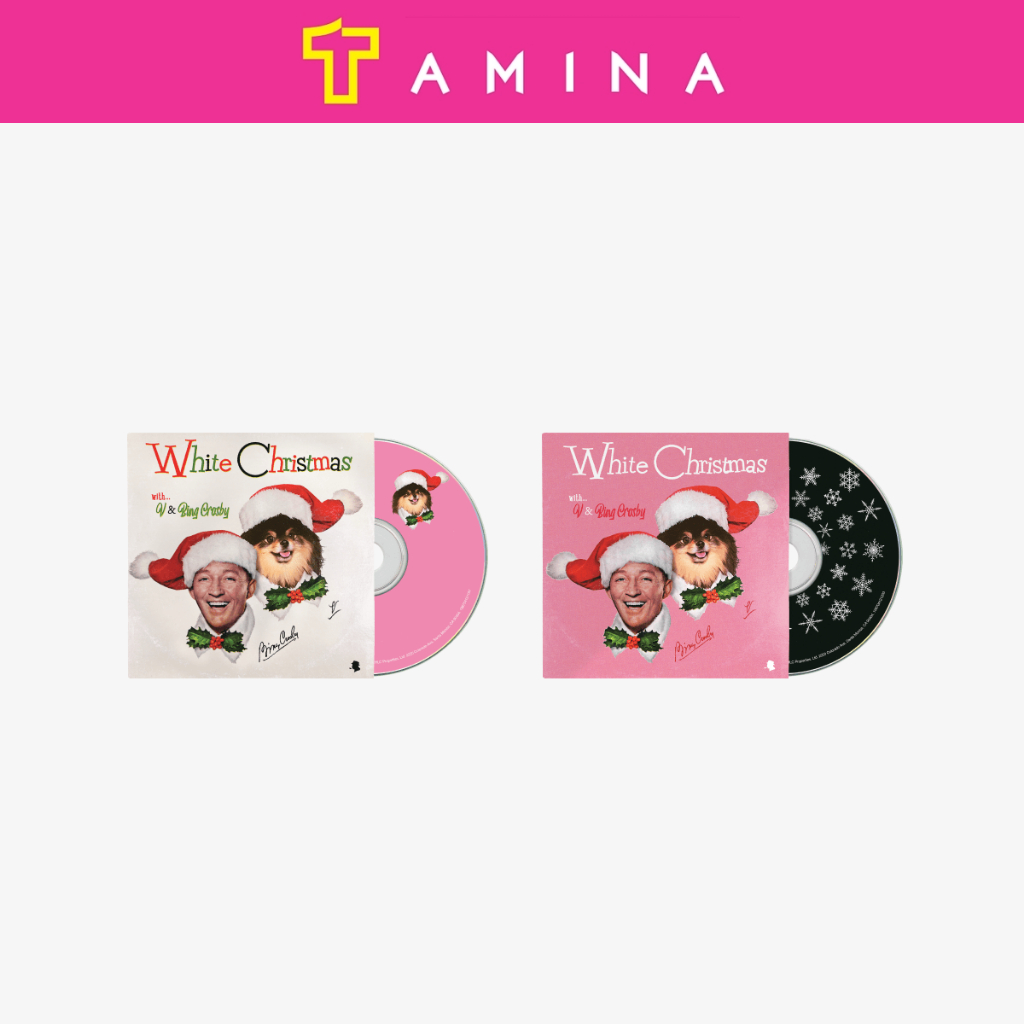 BTS V x Bing Crosby_White Christmas Pink, Snowflake CD