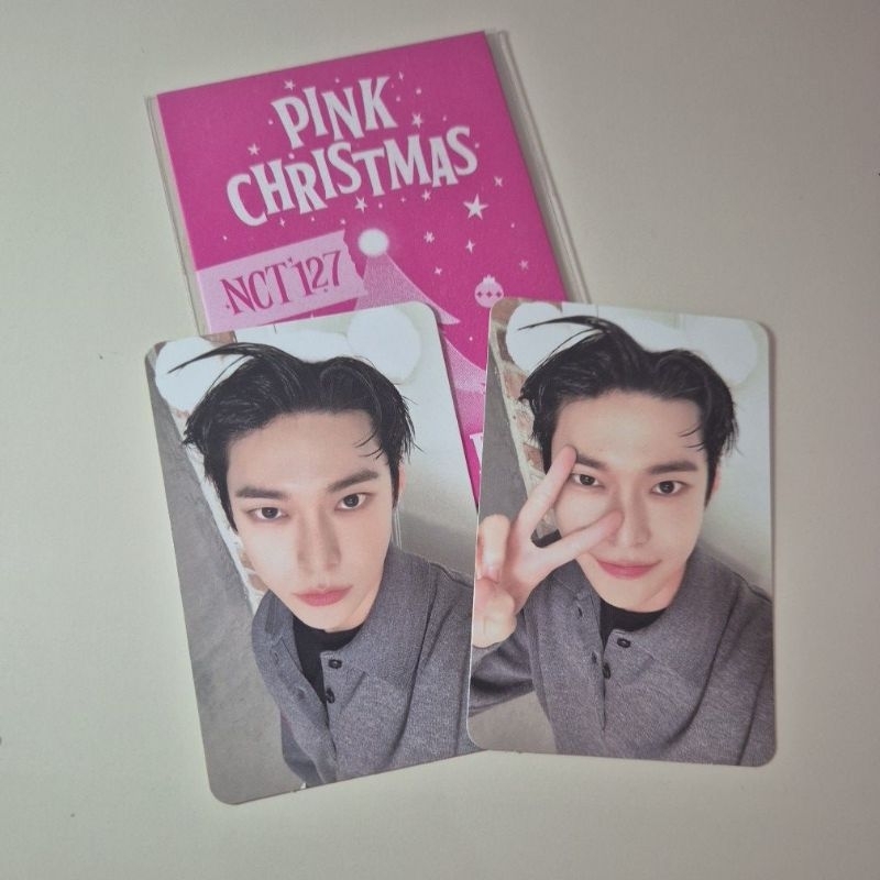 Doyoung Pink Christmas 2023 Photocard Set