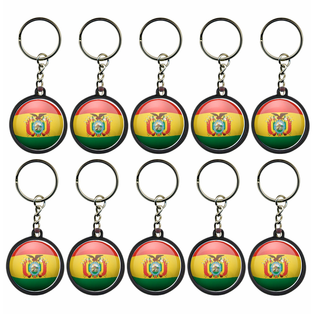 Kit 10 Chaveiros bolivia viagem Brinde Lembrancinhas