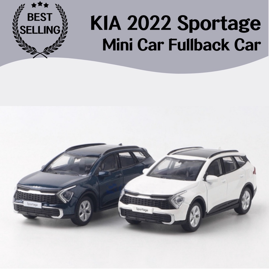 Colecionável Kia 2022 Sportage Die Cast Mini Car-Design Fullback , Presente Perfeito Para Entusiastas E Coletores De Carros , Modelo Altamente Detalhado Da 