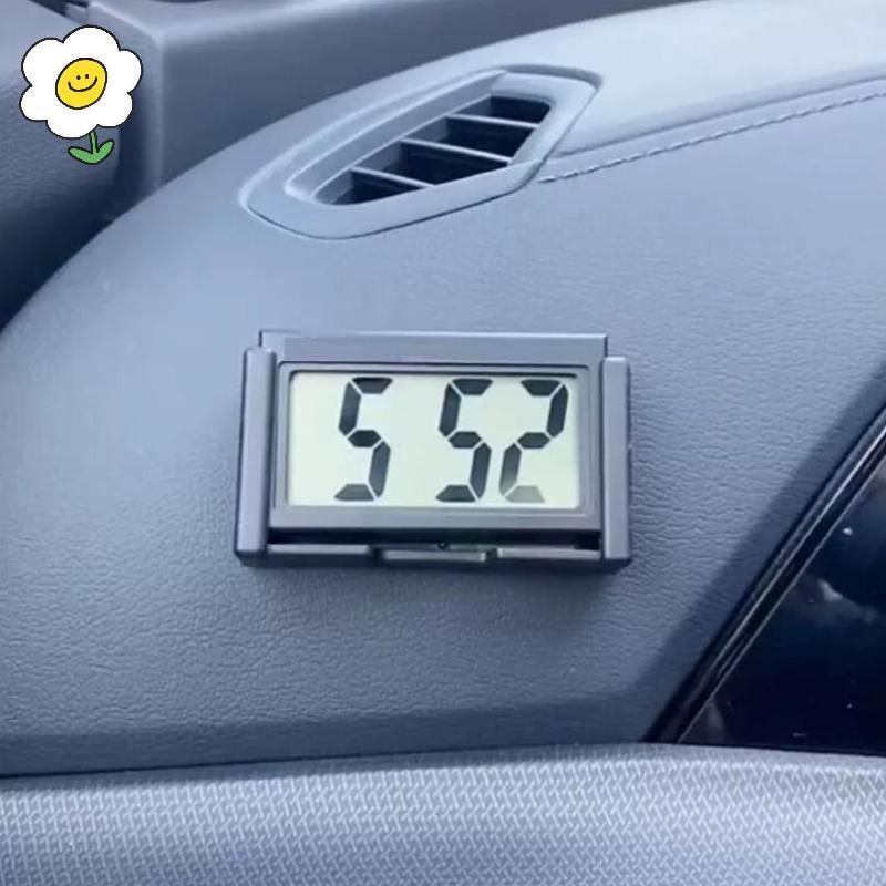 maoting } Mini Digital Car Clo Tela Grande Elegante Design Minimalista Painel Eletrônico Para Novos Proprietários De Car