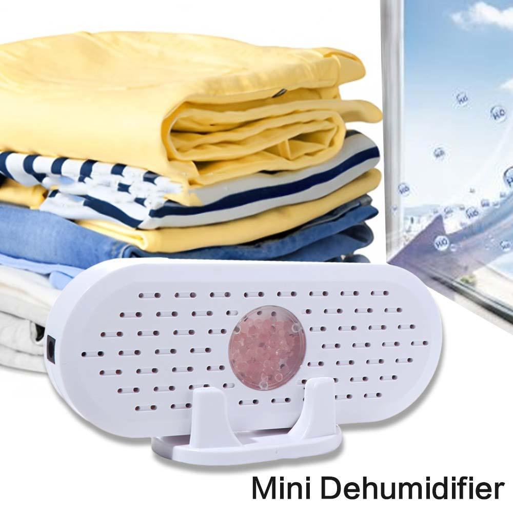 Desumidificador Elétrico , Mini Secador De Ar Portátil Visível , Design De Mudança De Cor , Absorvedor De Umidade De Car