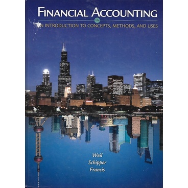 Financial Accounting - An Introduction To Concepts Methods