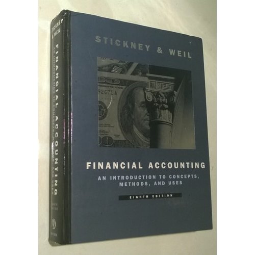 Livro Financial Accounting An Introduction To Concepts, Methods, And Uses de Clyde P. Stickney e Roman L. Weil 7808183