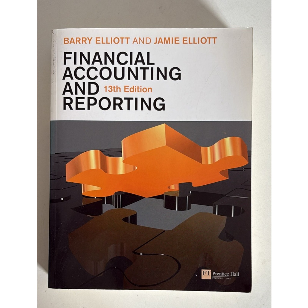 Financial Accounting And Reporting - Barry Elliott