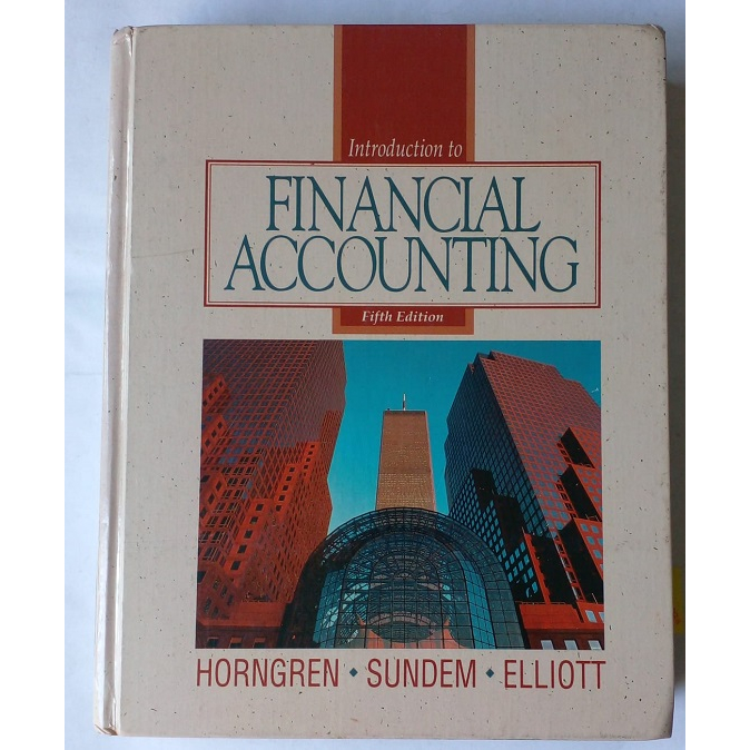 Introduction to Financial Accounting - Charles T. Horngren