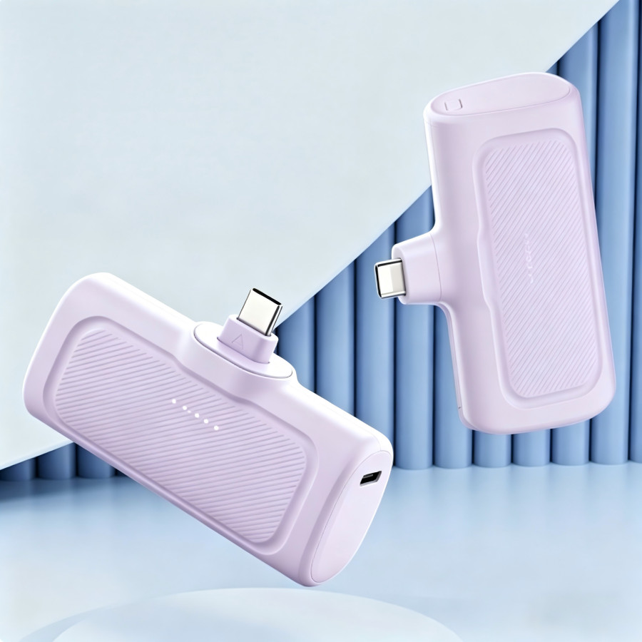 Power Bank Basike B202 10000mAh 35W Carregamento Rápido Display Digital 2 Saídas com Cabo Tipo C Embutido