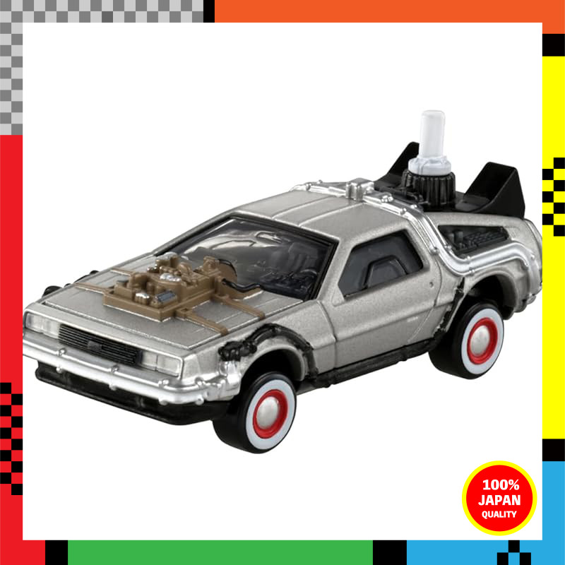 Takara Tomy Tomica Premium Unlimited Back to the Future Time Machine (PART 3) Toy Car for Ages 6 and Up